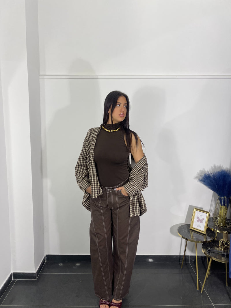 Camicia a quadri piccoli