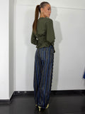 Jeans a strisce