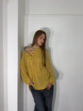 Maglia over bottoncini
