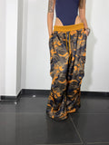 Pantalone militare arancio