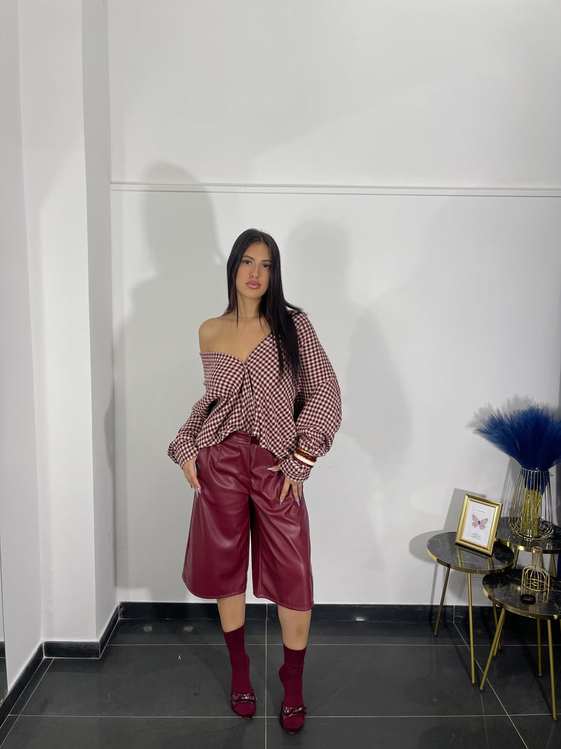 Camicia a quadri piccoli