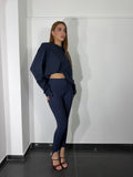 Lounge sleeve blu