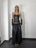 Pantalone ecopelle
