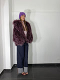 Ecofur bordeaux e rosa